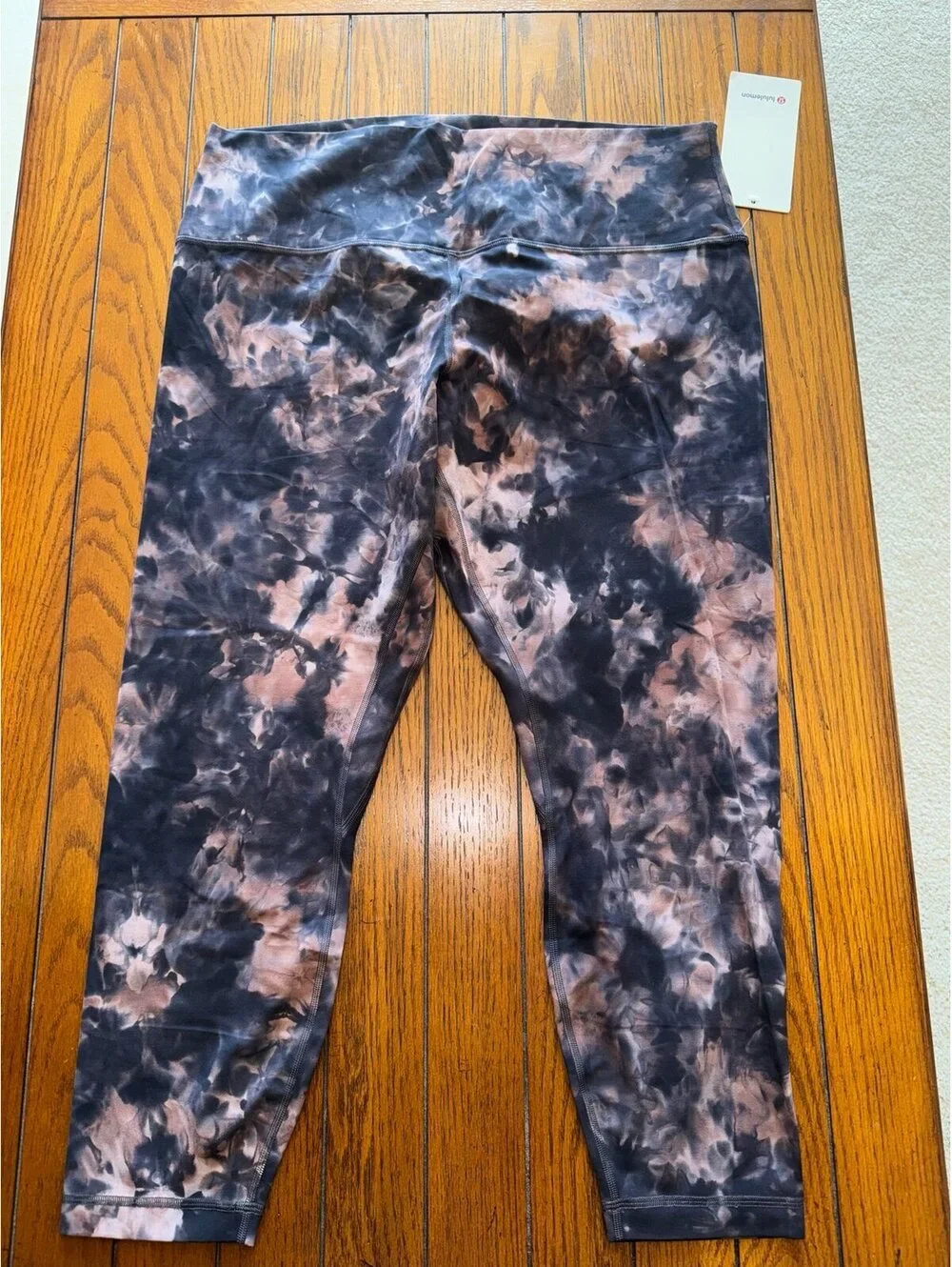 Lululemon Align High Rise 25” Diamond Dye Pink Pastel Size 18 NWT